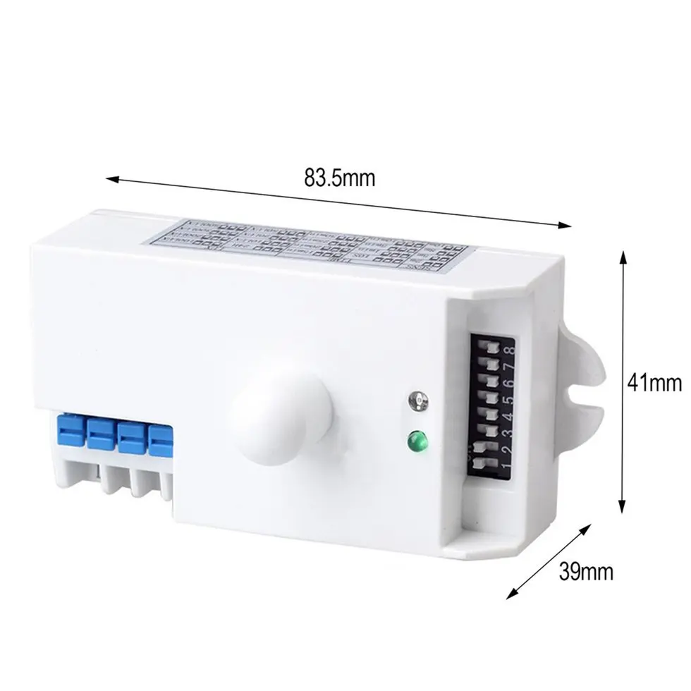 

High Sensitivity Microwave Sensor Radar Detector with Microwave Induction Switch