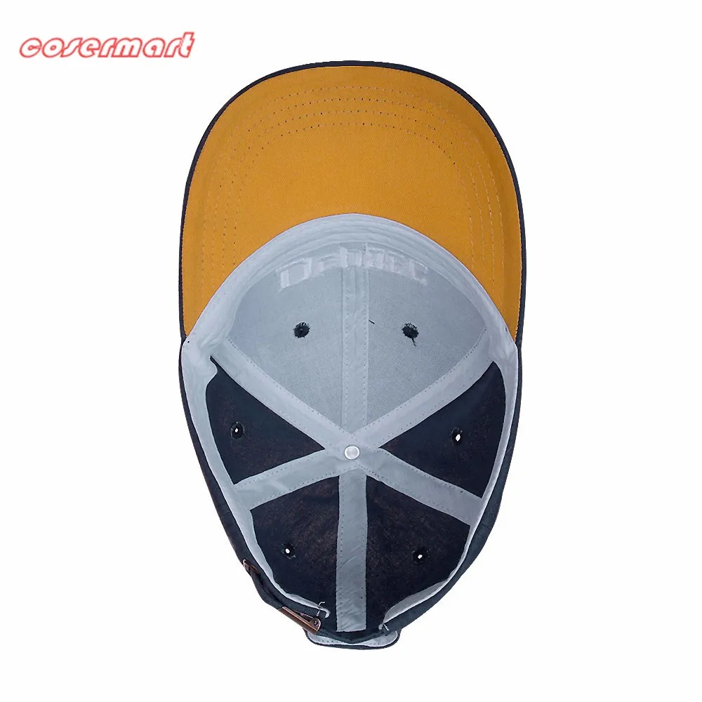 New Fashion Watch Dogs 2 Aiden Pearce Hats Light Blue Baseball Hats Cosplay Peaked Cap Halloween Christmas Gift (2)