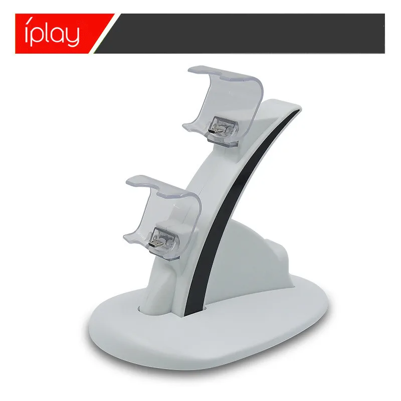 Controller Charger Dock LED Dual USB PS4 Charging Stand Station for Sony Playstation 4 PS4 PS4 Pro PS4 Slim black white (18)