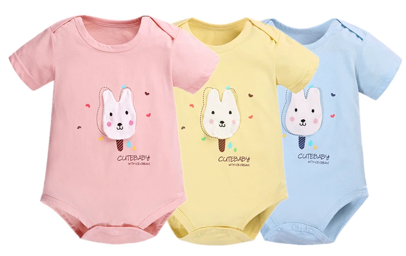 Baby Bodysuit Overalls Newborn Boy Girl Clothes Infant Roupas Baby Jumpsuit Costume Cotton