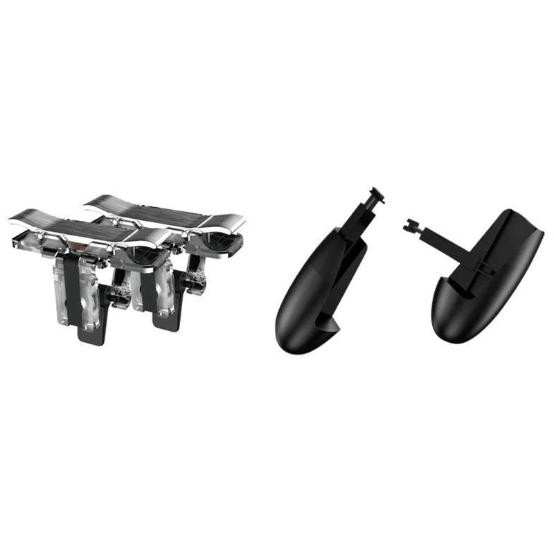  For PUBG Mobile Controller - Game Controller Cellphone Game Trigger Ergonomic Design Handle Holder 
