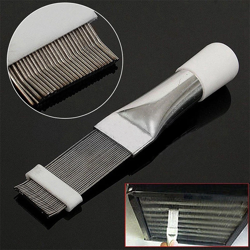 Household Cleaning Tool Aluminum alloy Stainless Steel Fin Brush Comb