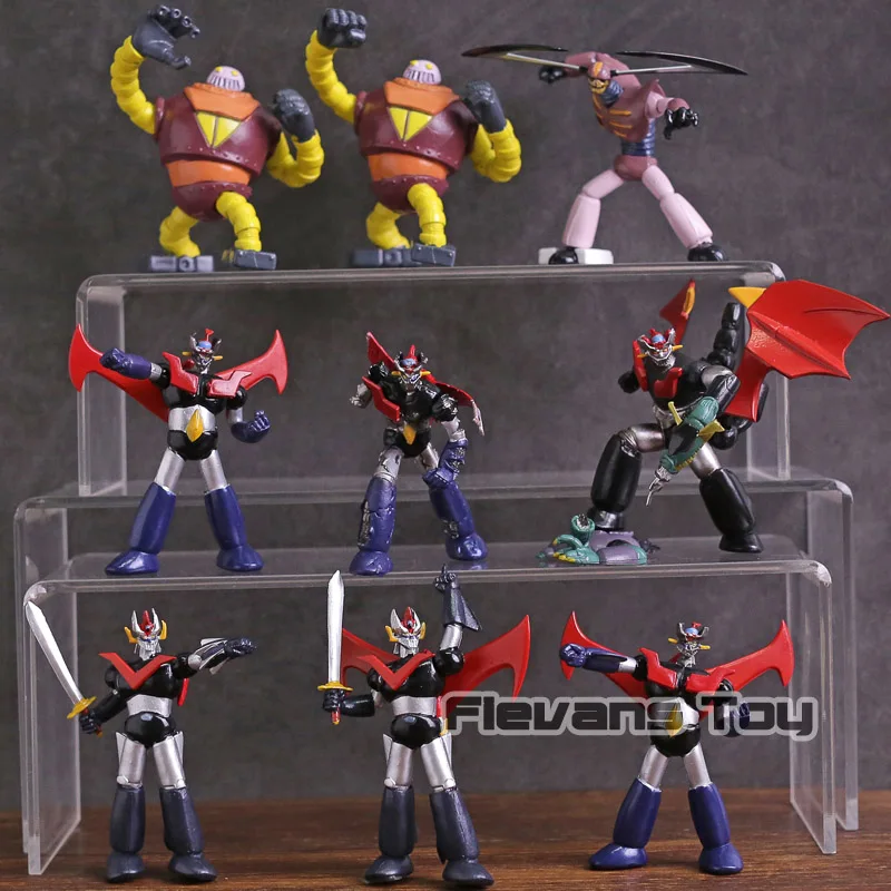 

Mazinger Edition Z: The Impact! Mazinger Z Garada K7 Energer Z Boss Botto Mini PVC Figures Collectible Model Toys 9pcs/set