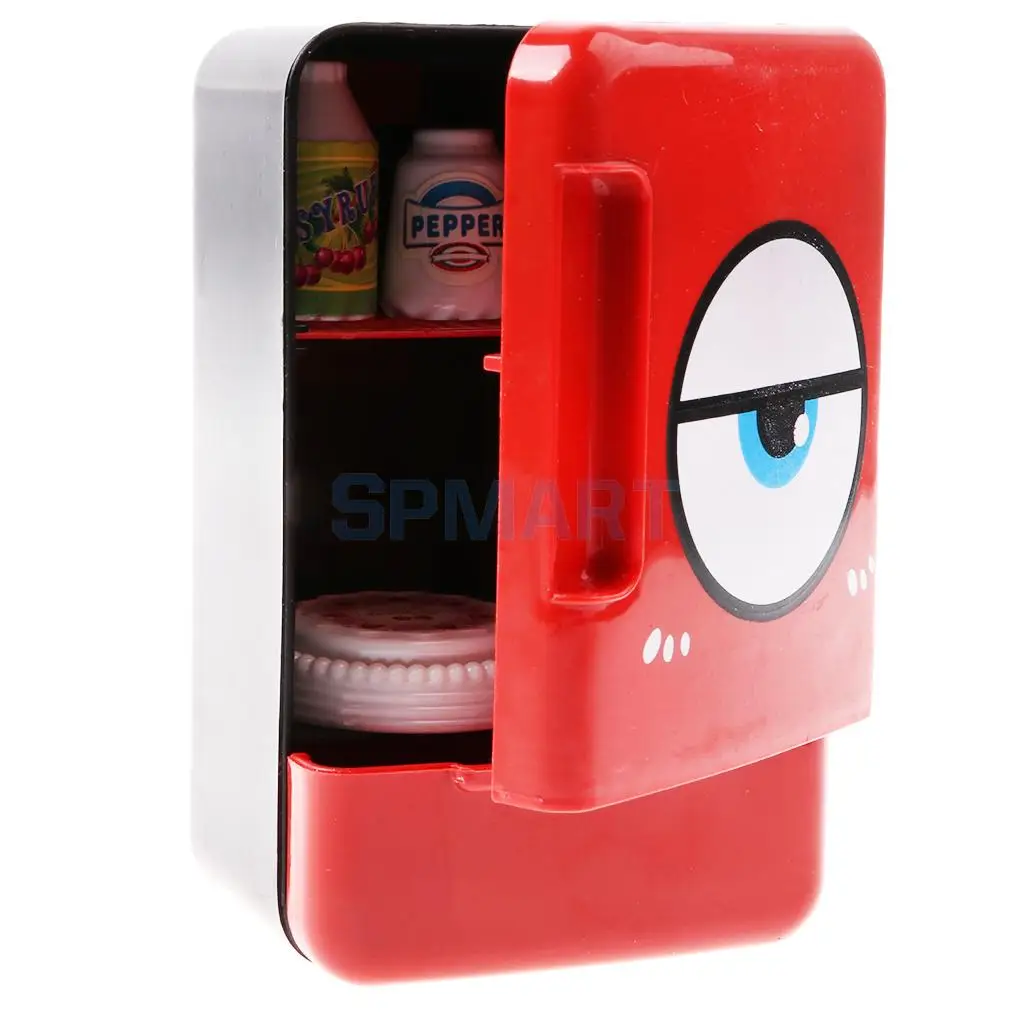 Simulation Electric Refrigerator Home Appliances Toys - Baby Kids Pretend Play Kitchen Cooking Food Toy Developmental Game