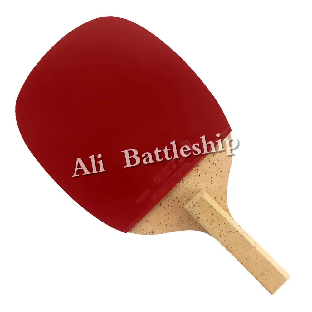 الأصلي برو تنس طاولة مضرب غالاكسي Yinhe 988 مع باليو CJ8000 BIOTECH 2-الجانب حلقة نوع H36-38 اليابانية Penhold JS