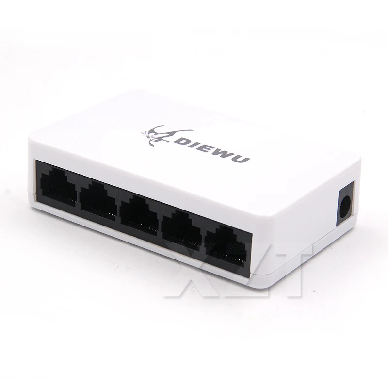 1 шт. 100 Мбит/с 5 портов Мини Быстрый Ethernet LAN RJ45 сетевой коммутатор Switcher Hub VLAN поддержка горячая распродажа