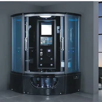 

Integrated acrylic steam shower room with massage/speaker/TV Integrated acrylic steam shower room