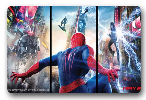2016 Custom Cool Spiderman Doormat Design Pattern Printed ...