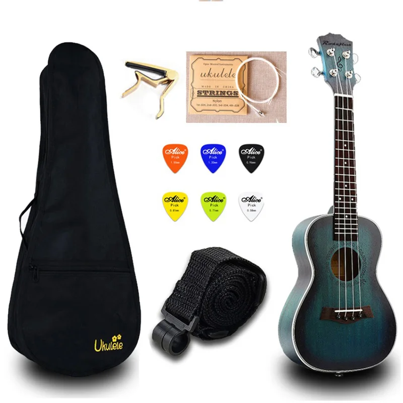 Solid Spruce Ukulele 23 Inch Ukele Concert Uke Mahogany Ukelele Hawaii Guitar Mimbarschool Com Ng