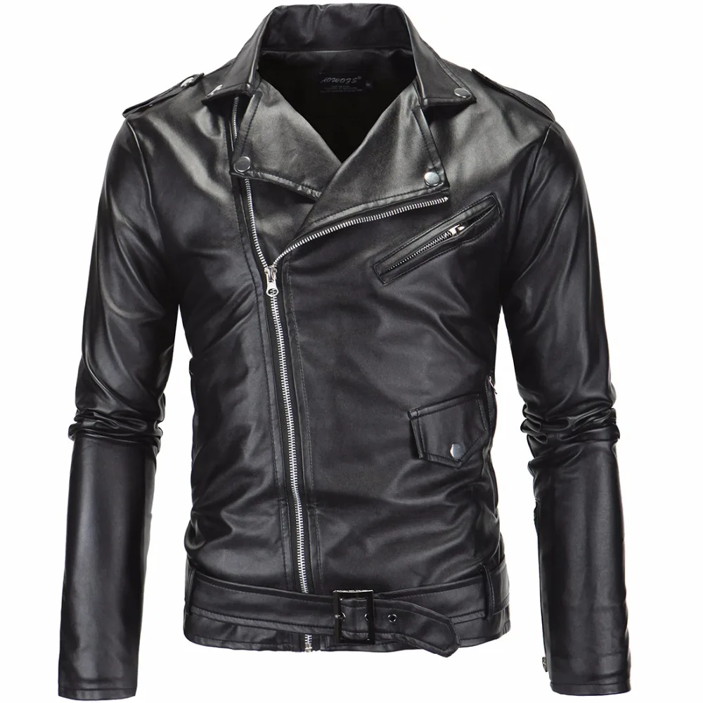 Motorcycle Jacket Veste En Cuir Negan Anime The Walking Dead Negan - Main Image