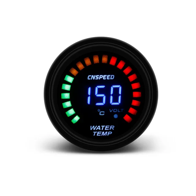 52mm Digital Turbo Boost Gauge Vacuum Cleaner Water Temp Oil Pressure Voltmeter Air Fuel Ratio