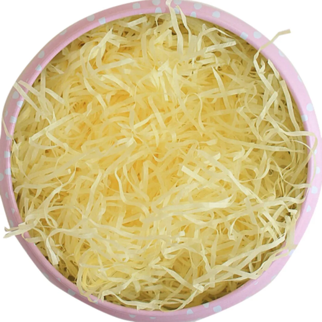 JX-LCLYL   100g/Pack Shredded Tissue Paper Baker Filler Package Wrap Gift Bags Box Hamper