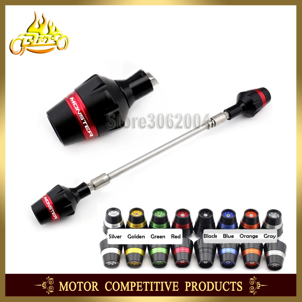 

Frame Slider Crash Protector Bobbins Falling Protection Mortorcycle For DUCATI Monster M400 /M600 /M620 /1100 /S /EVO 2013 2003