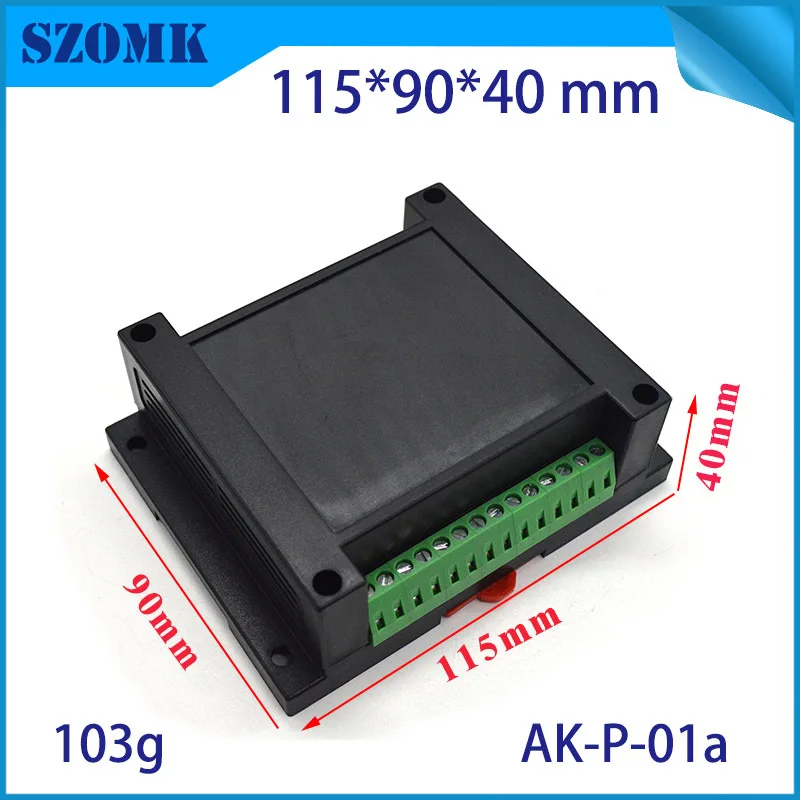 szomk electronics plastic enclosure for pcb junction box din rail enclosure control box szomk outlet boxes instrument enclosure box project box plastic housing   (6).jpg