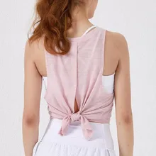 Женская майка для йоги сексуальный для спортзала спортивный жилет фитнес дышащая женская одежда без рукавов беговая рубашка быстросохнущая майка без рукавов для йоги