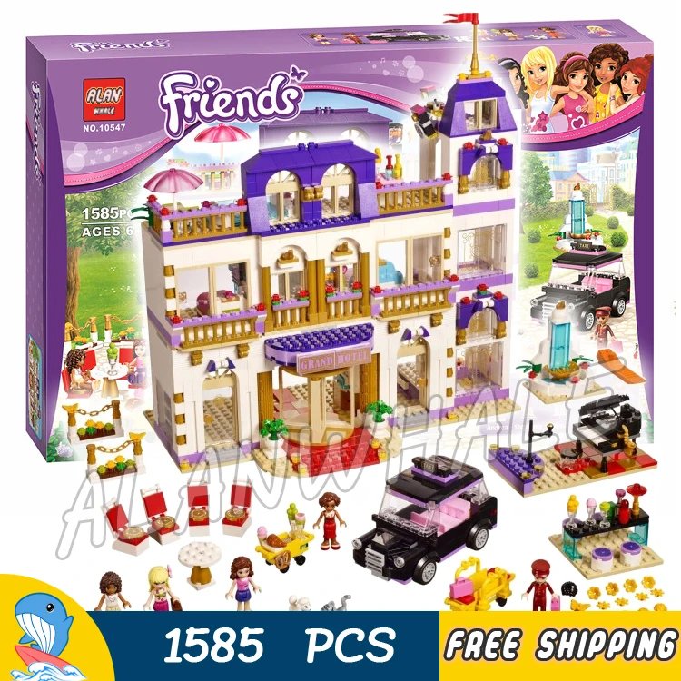 1585 шт Друзья серии Heartlake Grand Hotel 10547 фигурки строительные блоки Эмма Стефани