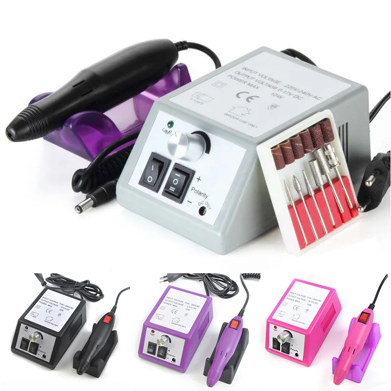 

20000 RPM Electric Manicure Milling Machine Nail Drill Bits Manicure Pedicure Cuticle Acrylic Gel Remover Polish Tool Nail Art