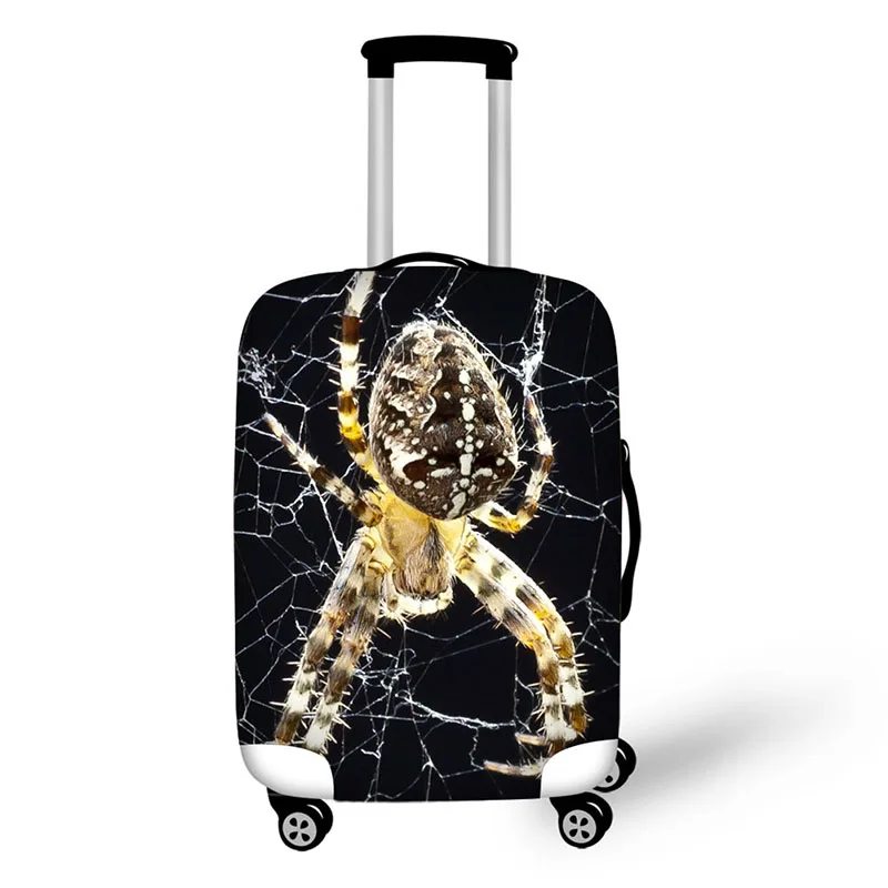 Animal Spider Print Travel Accessories Suitcase Protective Covers 18-32 Inch Elastic Luggage Dust Cover Case Stretchable