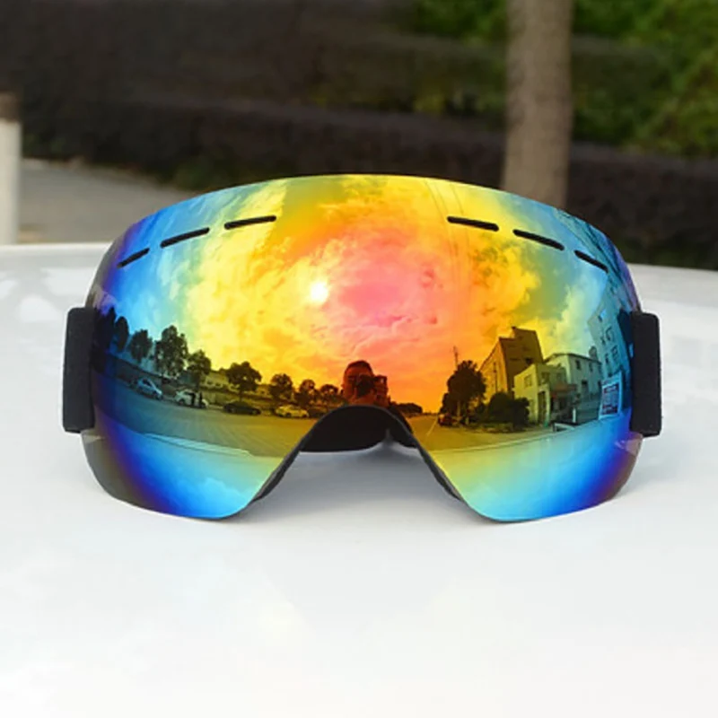 Robesbon UV400 التزلج نظارات الثلوج تزلج نظارات الضباب واقية من الرمال واقية نظارات الجبلية Ggoggles المجال على الجليد التزلج نظارات