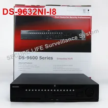 DS-9632NI-I8 английская версия H.265 NVR 32CH Поддержка до 12MP камеры, 8 SATA для 8 жестких дисков HMDI1 до 4 K NVR RAID