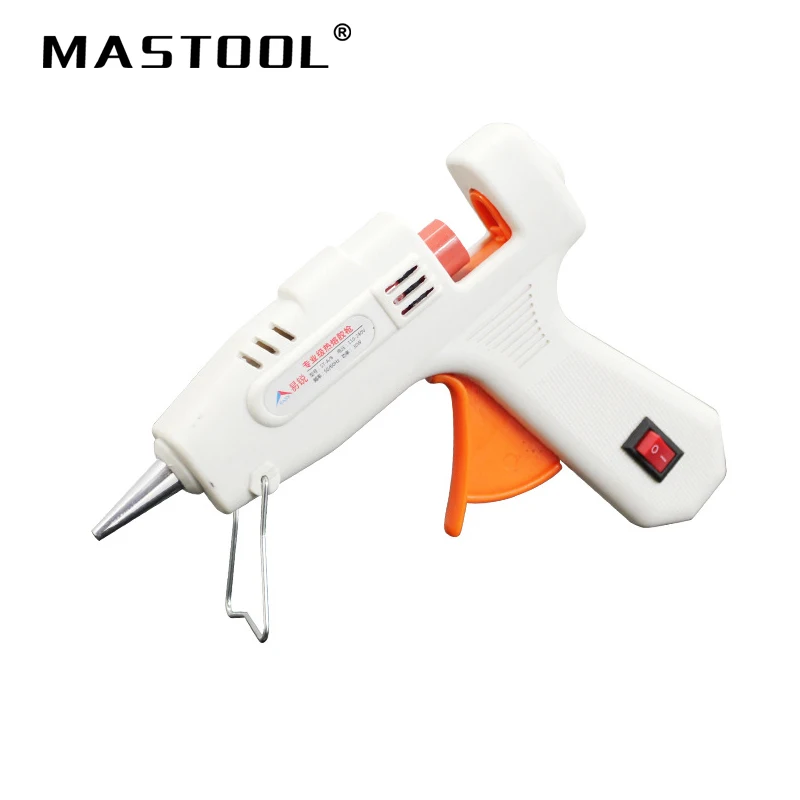 110V 220V 240V 30W DIY Mini Hot Melt Glue Gun High Temperature Hot Melt Stainless Steel Copper Muzzle Glue Gun