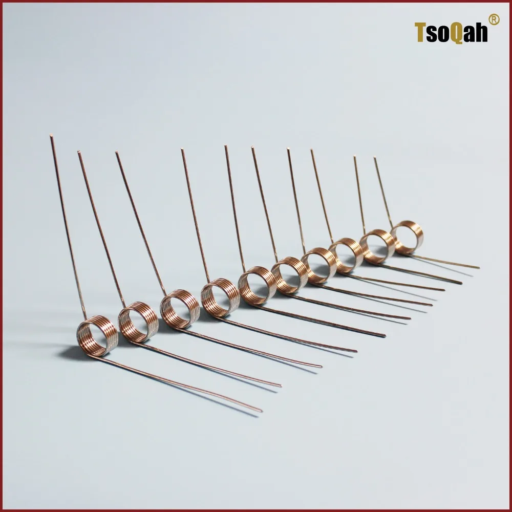 

torsion springs stainless steel wire diameter 1.6mm outer diameter 21.5mm feet long 45mm to 100mm