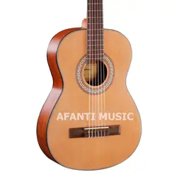 36 дюймов BurlyWood цвета Классическая Гитары из afanti музыка (asg-1064)