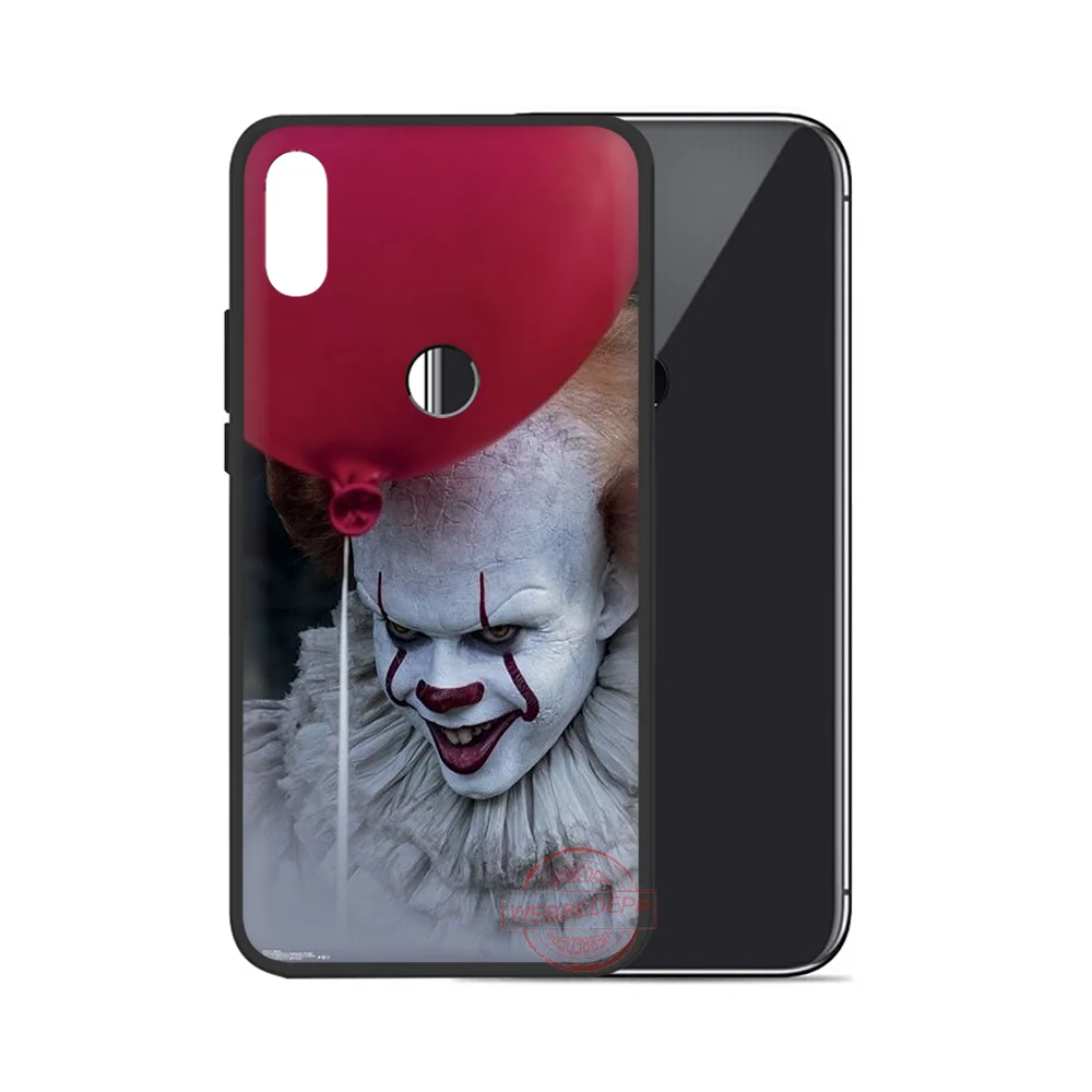 WEBBEDEPP Clown Terror IT TPU Phone Case for Redmi Note 6Pro 7Pro 4A 4X 5 5A 6A 8A 6Pro 7 S2 note 8 - Color: 4