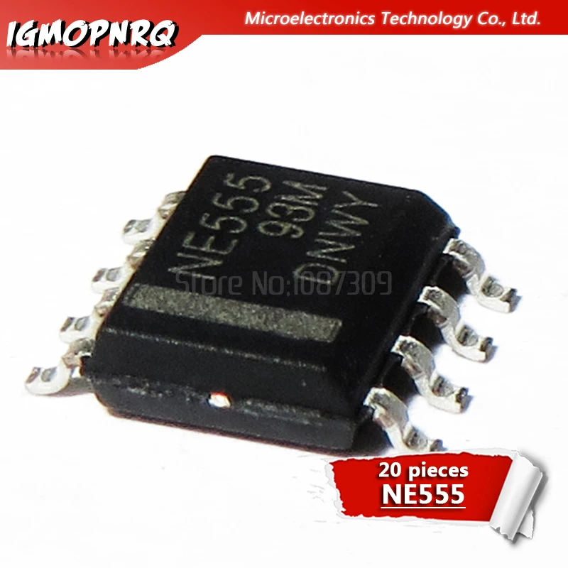 Таймеры и поддерживающие устройства NE555 NE555DR Sgl Prec Timer SOP-8 новинка оригинал 20 шт. |