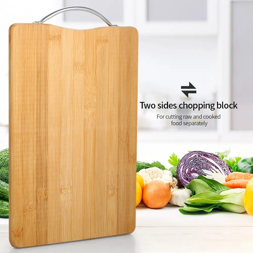 

Natural Kitchen Chopping Board Bamboo Chopping Block Cutting Board Vegetable Meat Tools Kitchen Accessories Chopping Board