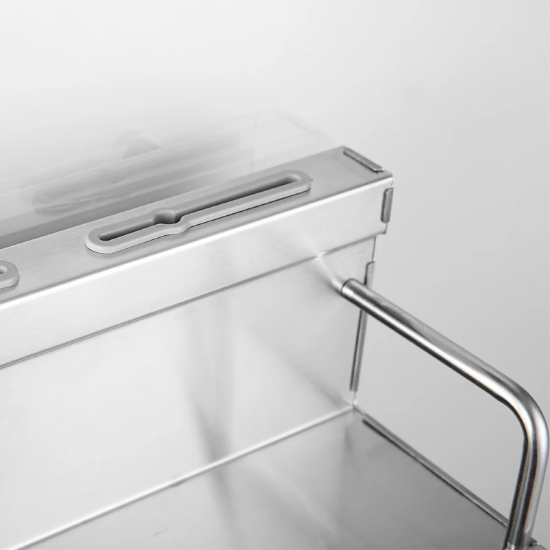  Household storage rack wall hanging multi-function combination kitchen hanging rack space aluminum  - 32919354496