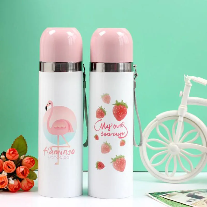 Brand New Portable Vacuum Flasks 500ml Stainless Steel Thermal Bottle