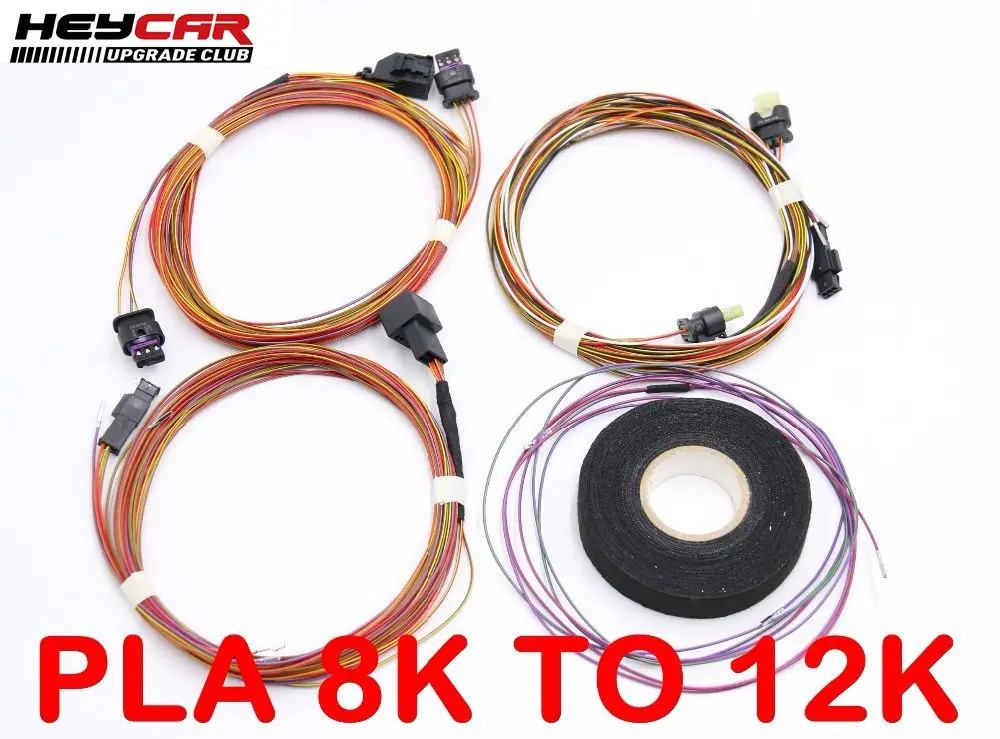 Auto Parking PLA 2.0 3.0 Play&Plug 8K To 12K Install Harness Wire For VW MQB Golf 7 passat b8 tiguan A3 8V Kodiak Octavia SUPERB