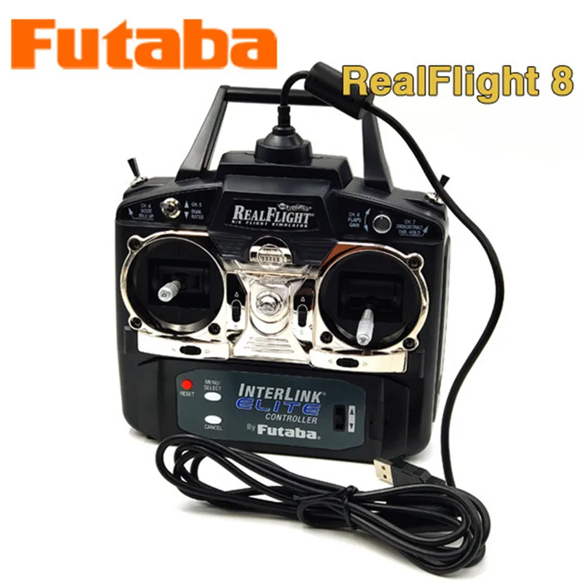 

Original Futaba Genuine Realflight 8 RF8 Flight Simulator Set for remote control flying drone/RC helicopter