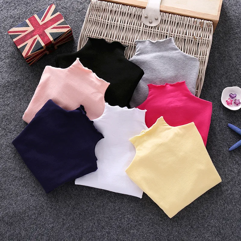 

2019 Cute Toddler Newborn Kids Baby Children Boys Girls Cotton Warm Clothing Long Sleeve T-shirt Top Black Blue Gray 1-7Y AA3430