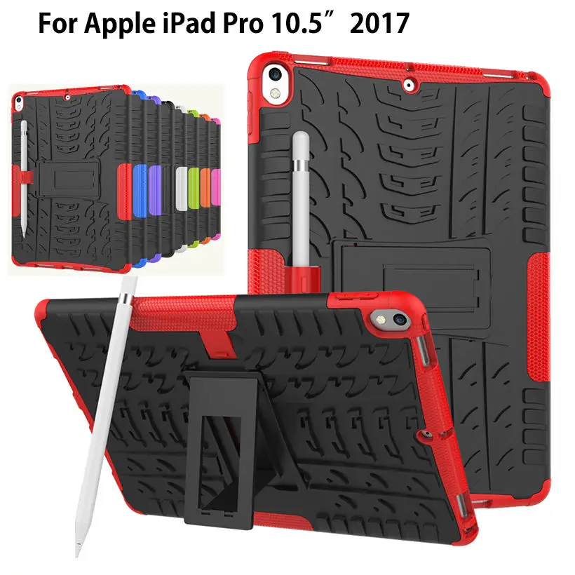 Case For new iPad Pro 10.5" 2017 A1701 Cover Heavy Duty 2 in 1 Hybrid