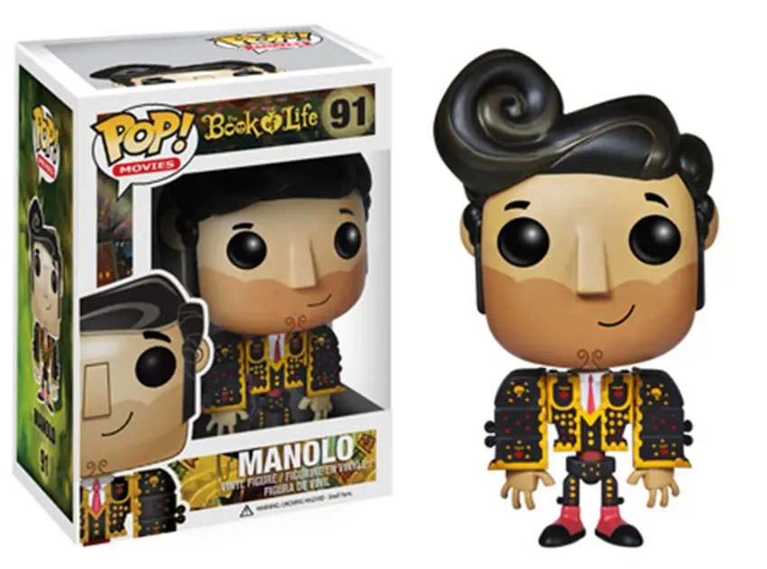 

Funko pop Official Movies: Book of Life - Manolo Vinyl Action Figure Collectible Model Toy with Original Box