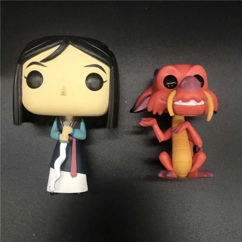 

AOSST Pop MULAN / mushu crickt Model toys Vinyl Figure ON BOX