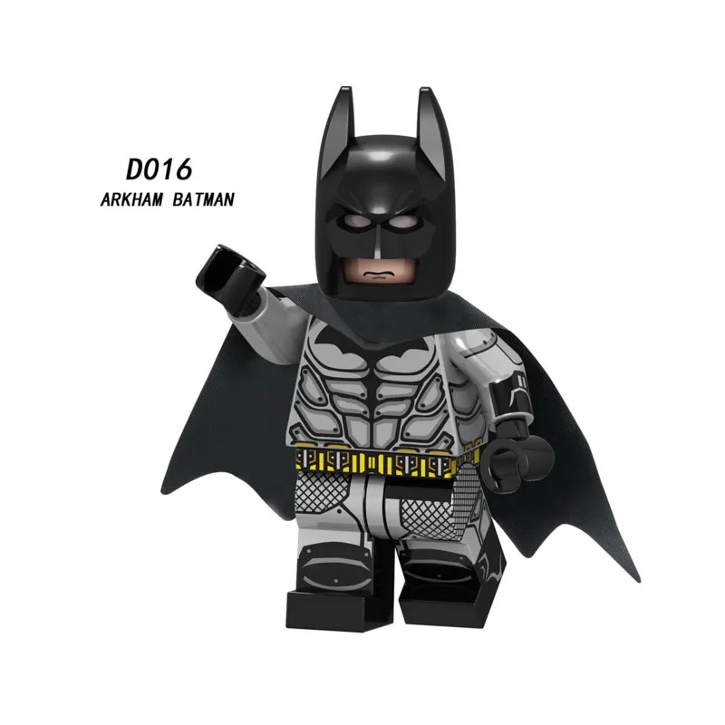 

Single Sale Super Heroes Star Wars Arkham Batman 016 Model Mini Building Blocks Figure Bricks Toy gift