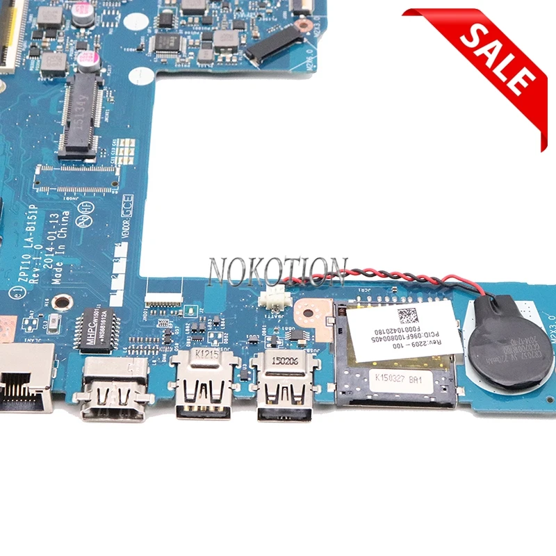 NOKOTION ZPT10 LA-B151P материнская плата для ноутбука hp павильон X360 11-N 758588-501 755724-501 755724-001 материнская плата Полная работа