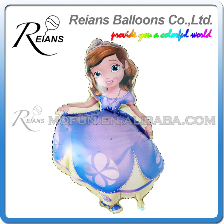 

Giant 102cm Princess Sofia Foil Balloon Queen Sophia Aluminum Balloons princess Party Decoration Inflatable Air Helium