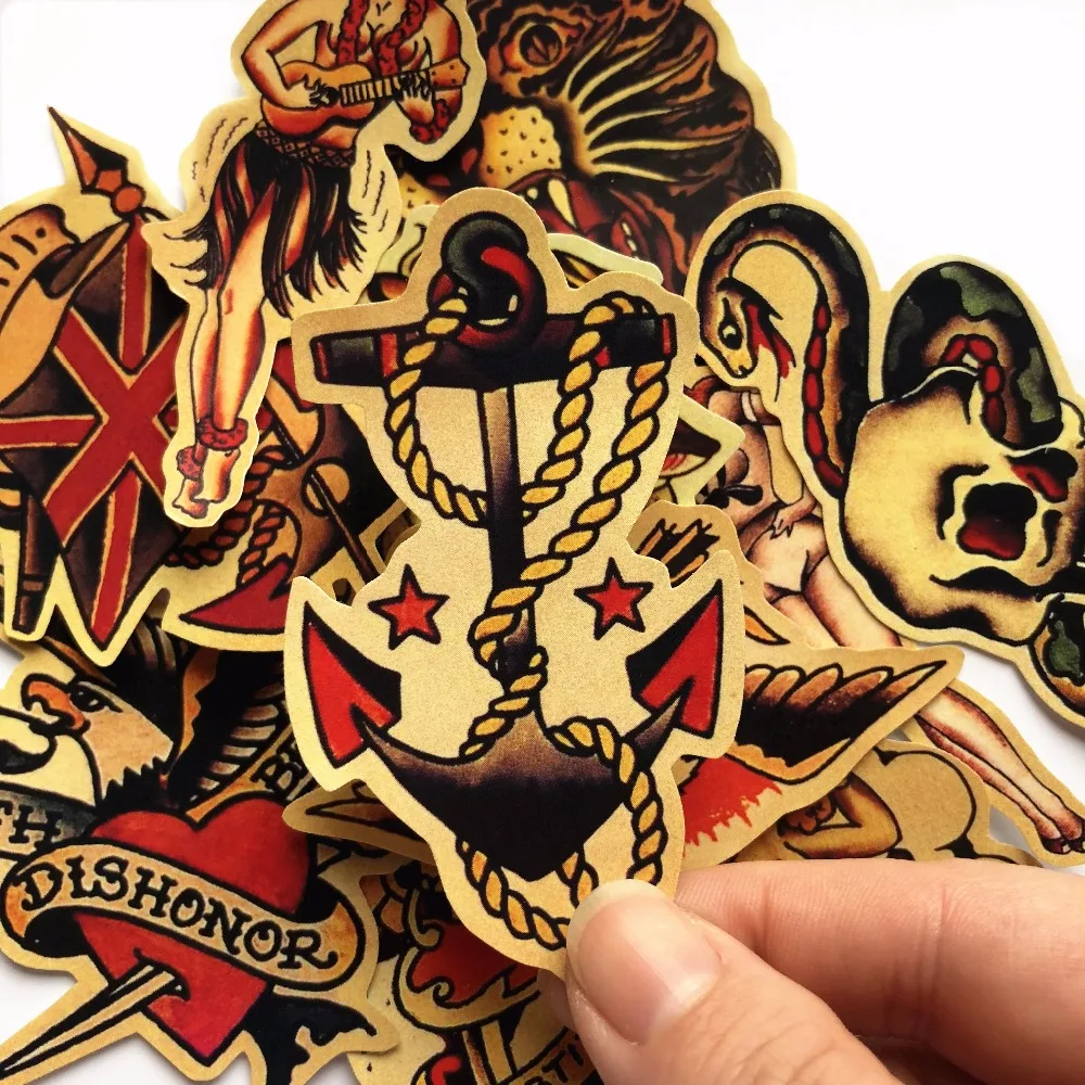 11 قطعة/الوحدة بحار جيري ملصقا للأطفال لعبة صائق حقيبة لوح التزلج جدار محمول سيارة دراجة دراجة نارية على دفتر ملصقات