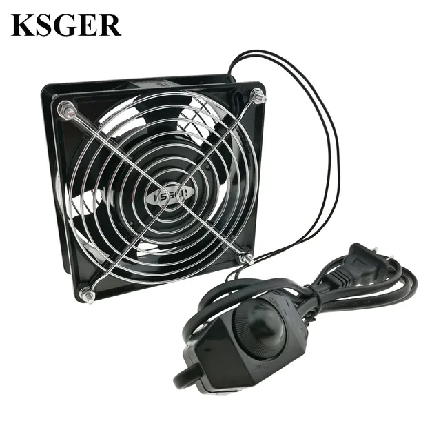 KSGER Exhaust Fan DIY Kit T12 Soldering Iron Station Electric iron Air Blower 23W Smoking Device