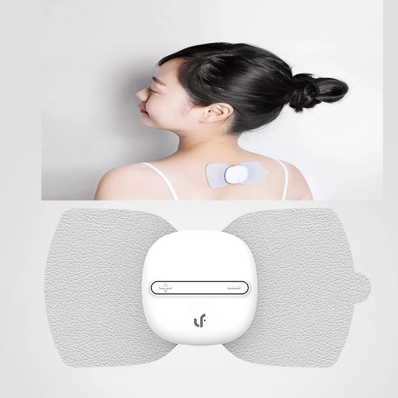 

2018 Xiaomi LF Brand Portable Electrical Stimulator Full Body Relax Muscle Therapy Massager Magic Touch stickers Kumamon Version