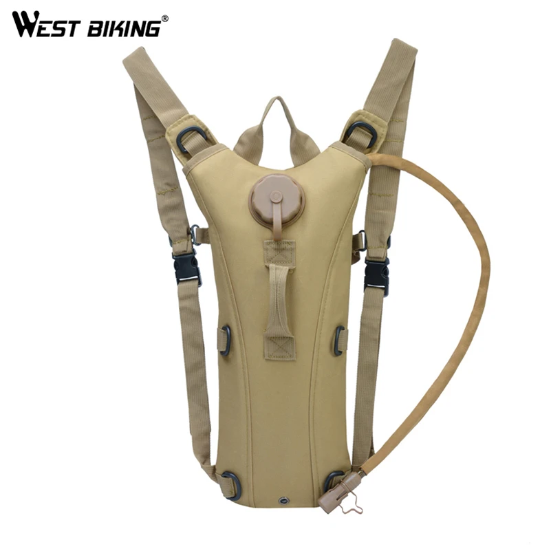 

WEST BIKING Cycling Bags Molle Military Tactical Water Hydration Backpack Outdoor Camping Hiking Hunting Waterbag Backpack