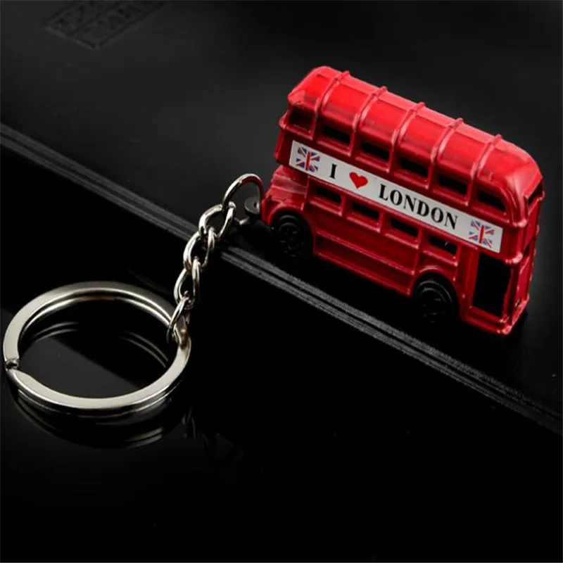 Лондонский красный автобус органайзер для ключей телефонная будка держатель для ключей брелок Сувенир подарки B150