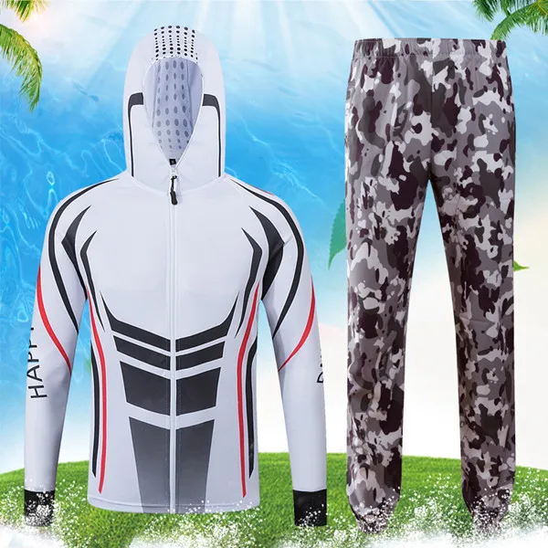 Мужские комплекты спортивной одежды для рыбалки, дышащие, быстросохнущие, анти-УФ, 40+, анти москитные, женские рубашки для рыбалки, брюки для рыбалки