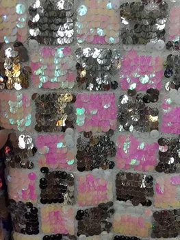 

6 colours Embroidery African Nigerian Guipure Lace Fabric with sequins Nigerian Guipure Lace Fabric