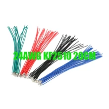 Free shipping 100pc KF2510 Line Single head spring Electronic wire Connecting line 20CM 24AWG KF2510 terminal cable