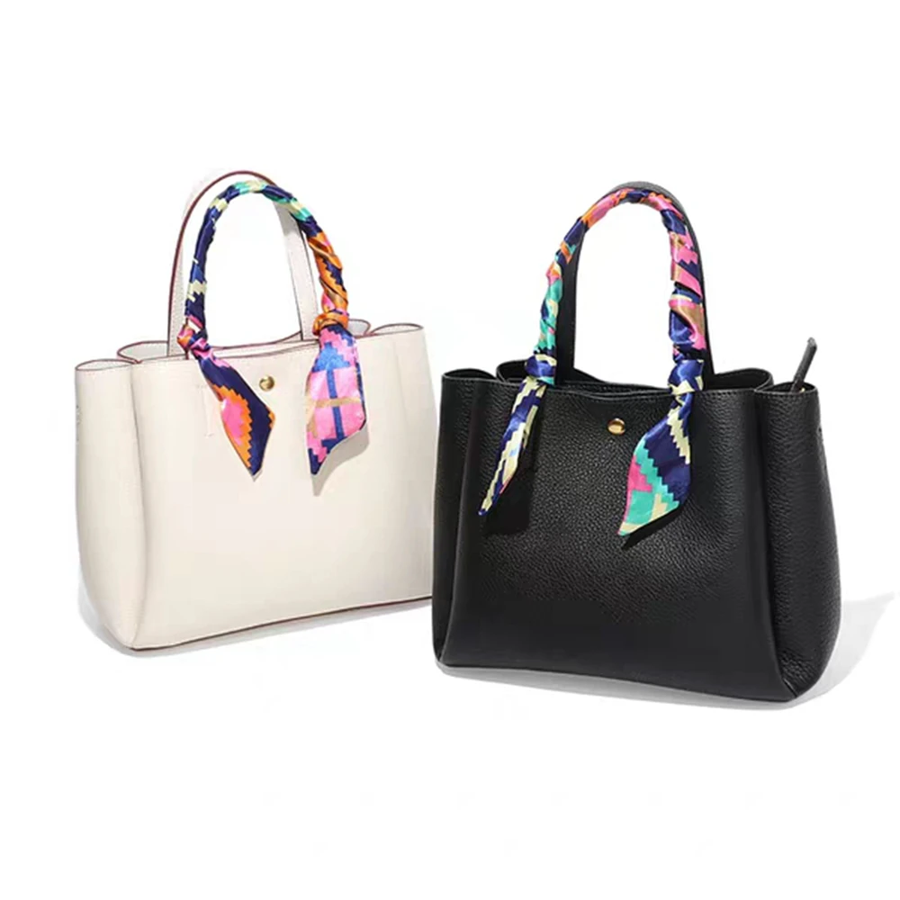 

ESbear Women New Bucket Bags Fashion Simple Portable Shoulder Messenger Bag High Quality Leather Handbag Ladies Solid Color Bag